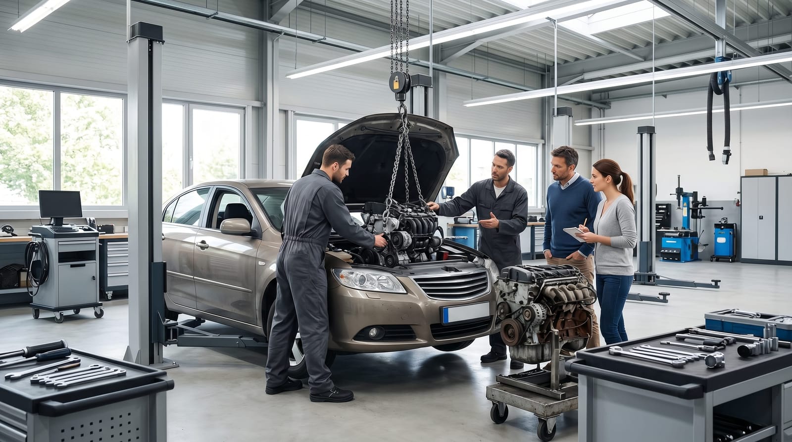 How Long Does an Engine Swap Take to Complete?