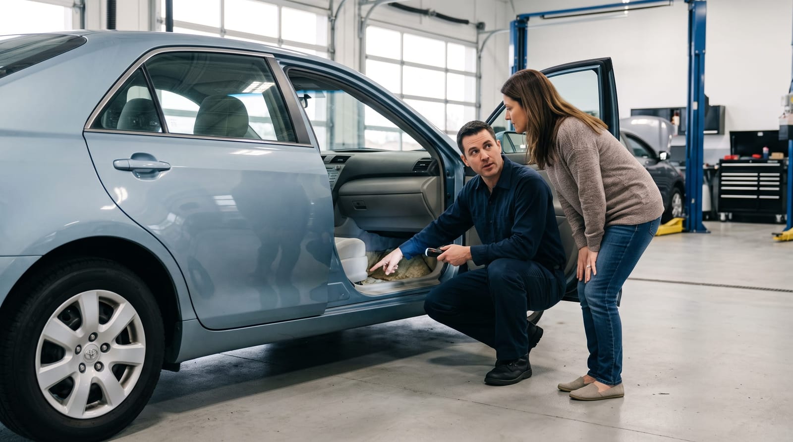 How to Spot a Flood-Damaged Used Car at a Dealer in Forney or Terrell TX